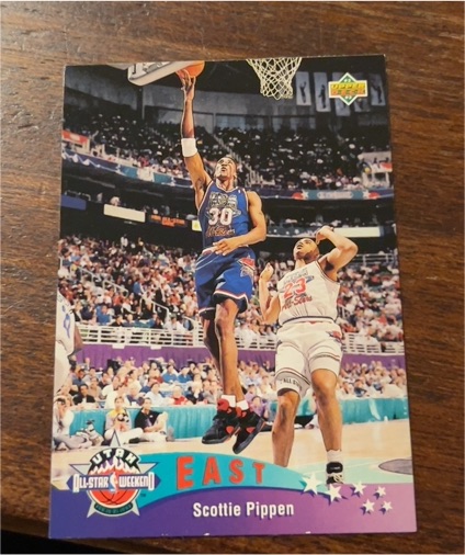 1992-93 Upper Deck All-Star #422 Scottie Pippen — front