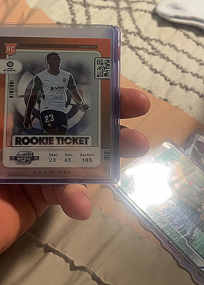 2021-22 Chronicles Contenders Optic Rookie Ticket #298 Ilaix Moriba — front