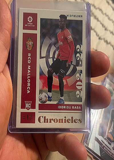 2021-22 Panini Chronicles La Liga #12 Iddrisu Baba — front