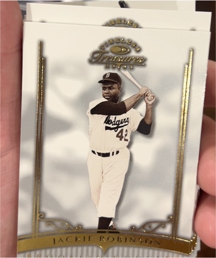 2003 Donruss Timeless Treasures #37 Jackie Robinson — front