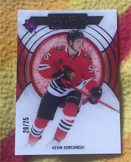 2023-24 Upper Deck Ultimate Introductions #UI-5 Kevin Korchinski — front