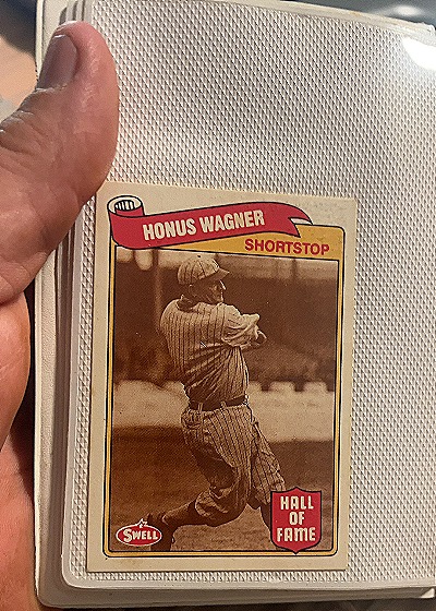 1989 Swell Baseball Greats #4 Honus Wagner — front