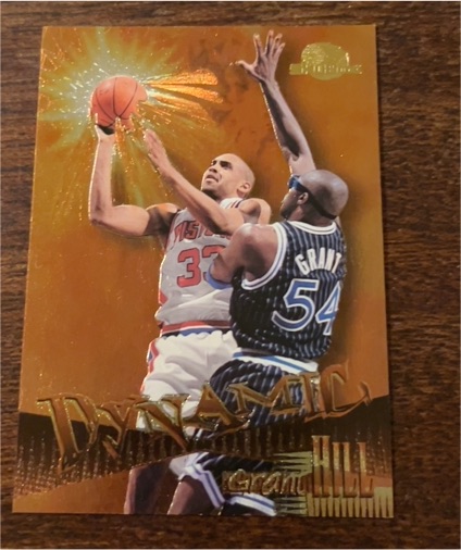 1995-96 SkyBox Premium #D5 Grant Hill Dynamic — front