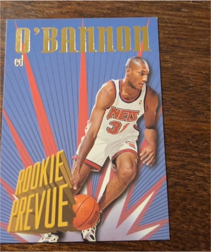 1995-96 SkyBox Premium Rookie Preview #RP8 Ed O'Bannon — front