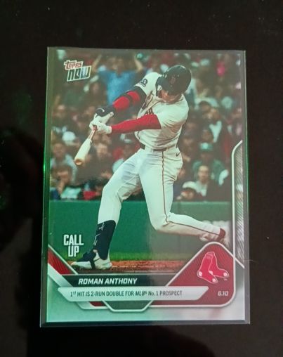 2025 Topps Now #610 Roman Anthony — front