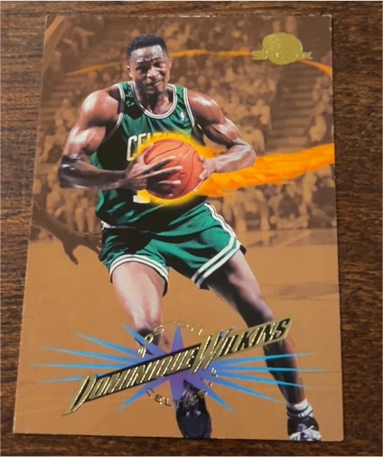 1995-96 SkyBox Premium #9 Dominique Wilkins — front