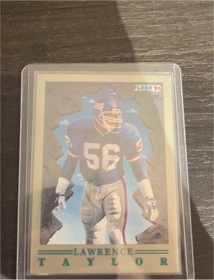 1991 Fleer Pro-Visions #3 Lawrence Taylor — front