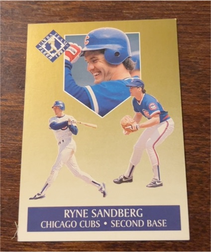 1991 Fleer Ultra Team #10 Ryne Sandberg — front