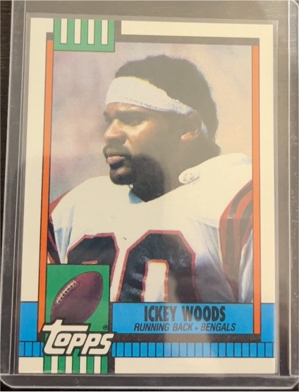 1990 Topps #277 Ickey Woods — front