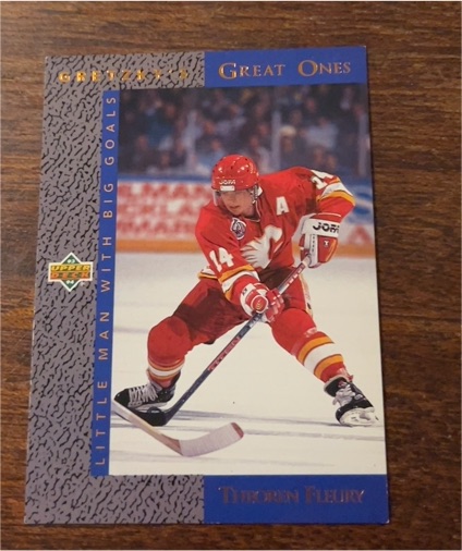 1993-94 Upper Deck Gretzky's Great Ones #GG7 Theoren Fleury — front