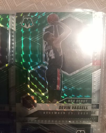 2020-21 Panini Mosaic #278 Devin Vassell NBA Debut RC — front