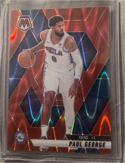 2024-25 Panini Mosaic #14 Paul George — front
