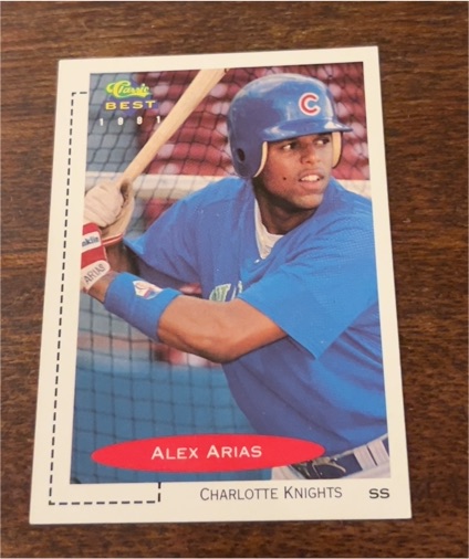 1991 Classic Best #10 Alex Arias — front