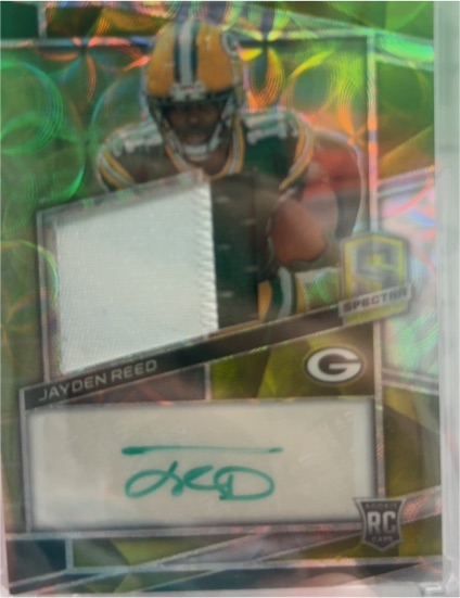 2023 Panini Spectra #218 Jayden Reed — front