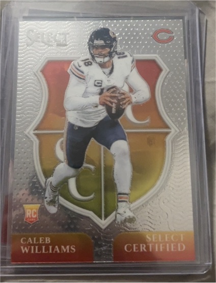 2024 Panini Select #1 Caleb Williams Select Certified — front
