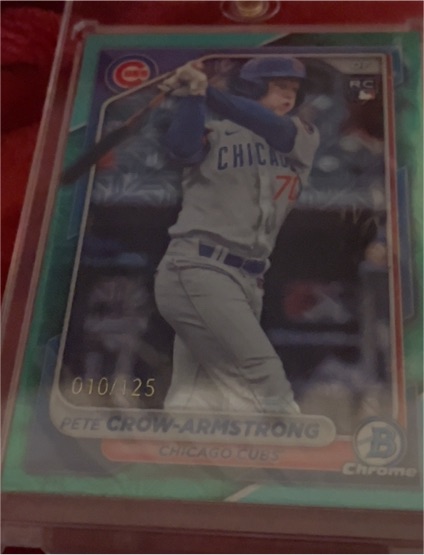 2024 Bowman Chrome #85 Pete Crow-Armstrong — front