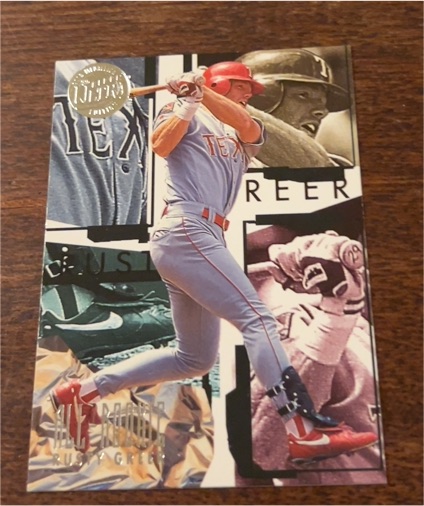 1995 Fleer Ultra #3 Rusty Greer — front