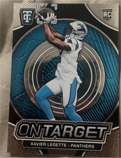 2024 Panini Totally Certified #8 Xavier Legette On Target — front