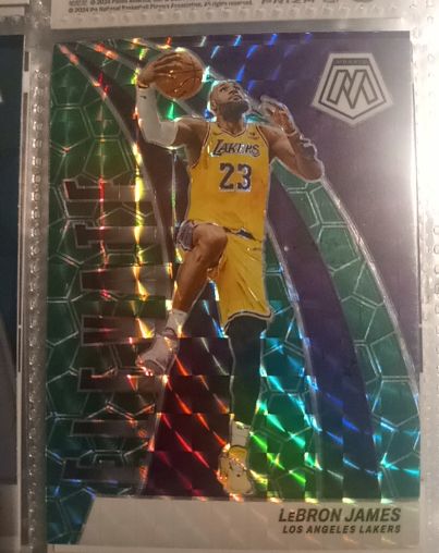 2023-24 Panini Mosaic Elevate #23 LeBron James — front