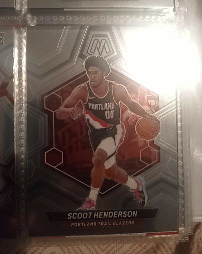 2023-24 Panini Mosaic #216 Scoot Henderson — front