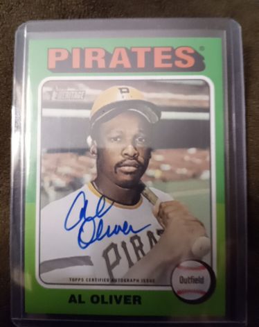 2024 Topps Heritage #75RO-AO Al Oliver — front