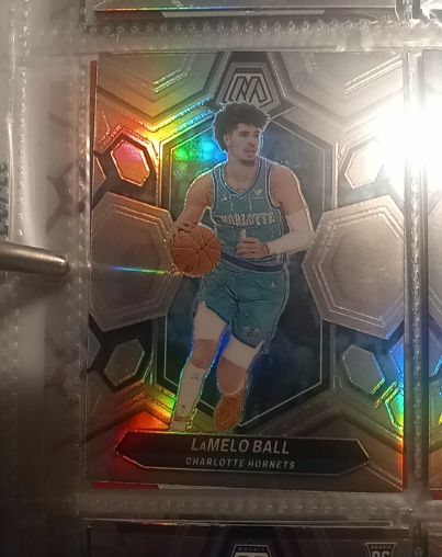 2023-24 Panini Mosaic #122 LaMelo Ball — front