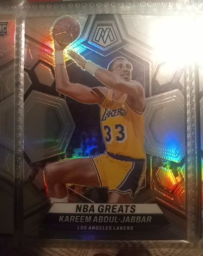 2023-24 Panini Mosaic #299 Kareem Abdul-Jabbar — front