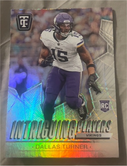 2024 Panini Totally Certified #20 Dallas Turner Intriguing Players — front