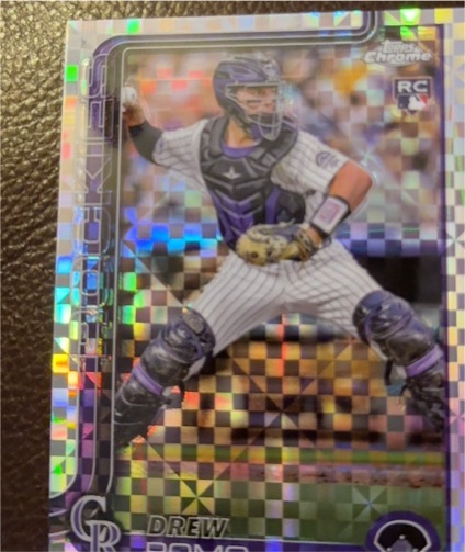 2025 Topps Chrome #124 Drew Romo — front
