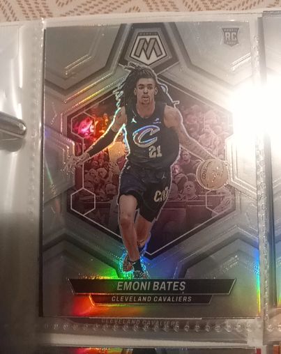 2023-24 Panini Mosaic #219 Emoni Bates — front