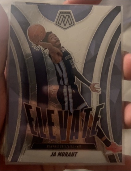 2024-25 Panini Mosaic Elevate #Ja Morant — front