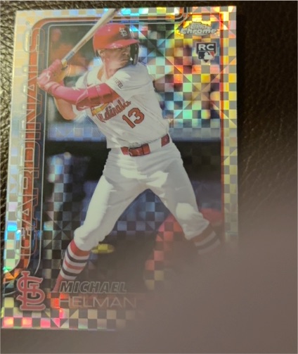 2025 Topps Chrome #104 Michael Helman — front