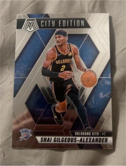 2024-25 Panini Mosaic City Edition #289 Shai Gilgeous-Alexander — front