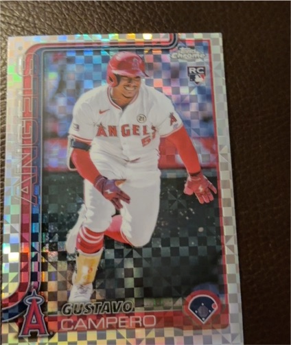 2025 Topps Chrome #63 Gustavo Campero — front