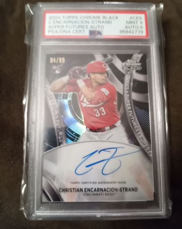 2024 Topps Chrome Black #CES Christian Encarnacion-Strand — front