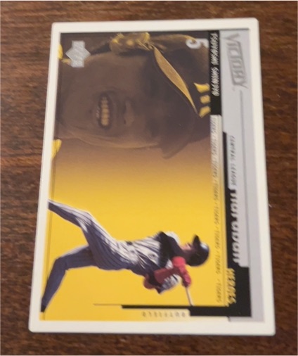 2000 Upper Deck Victory #383 Mo Vaughn — front