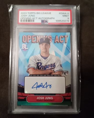 2023 Topps Big League #OAA-JJ Josh Jung — front