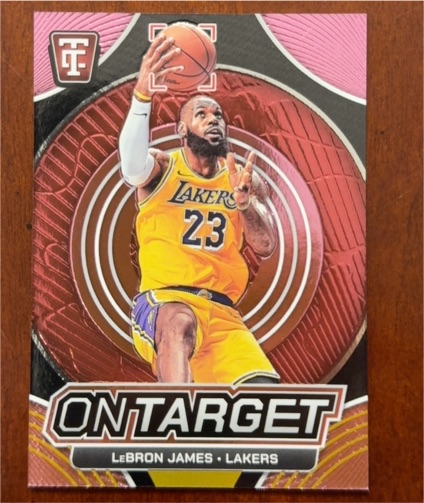 2024-25 Panini Totally Certified #10 LeBron James On Target — front