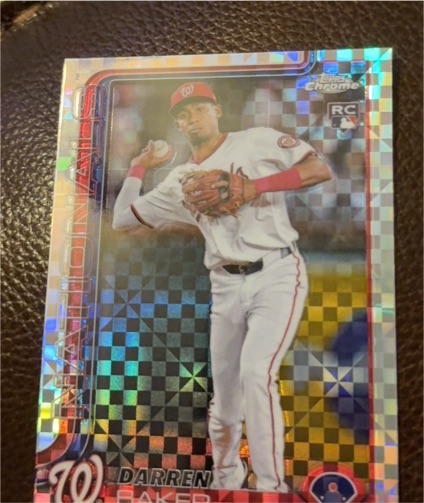 2025 Topps Chrome #231 Darren Baker — front