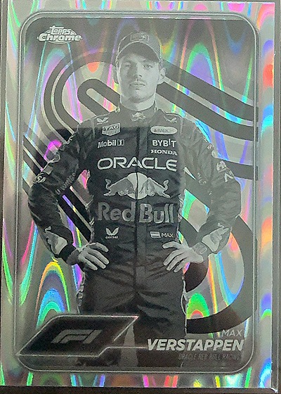 2024 Topps Chrome Formula 1 #1 Max Verstappen — front