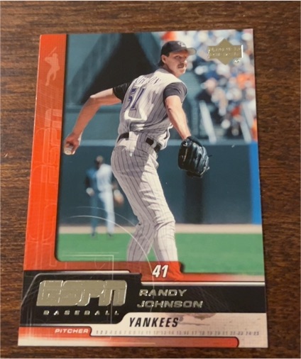 2005 Upper Deck ESPN #5 Randy Johnson — front