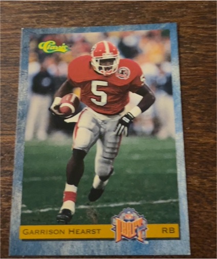 1993 Classic #3 Garrison Hearst — front
