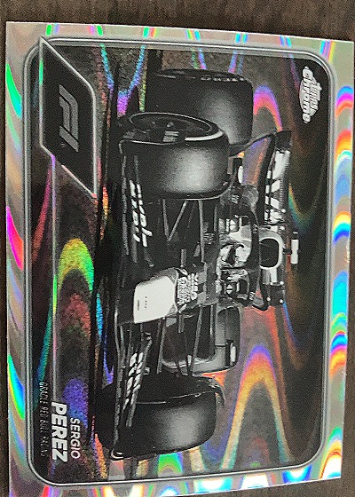 2022 Topps Chrome F1 #1 Sergio Perez — front