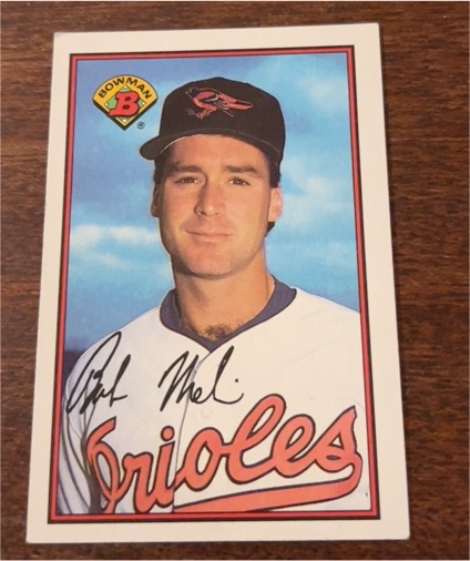 1988 Bowman #8 Bob Melvin — front