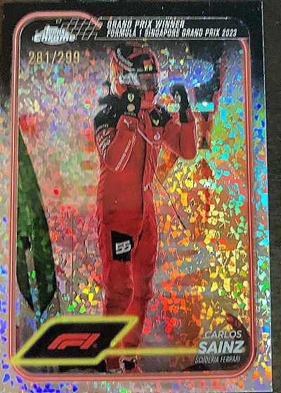 2024 Topps Chrome Formula 1 #147 Carlos Sainz — front