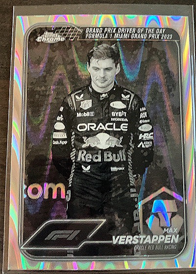 2024 Topps Chrome Formula 1 #163 Max Verstappen — front