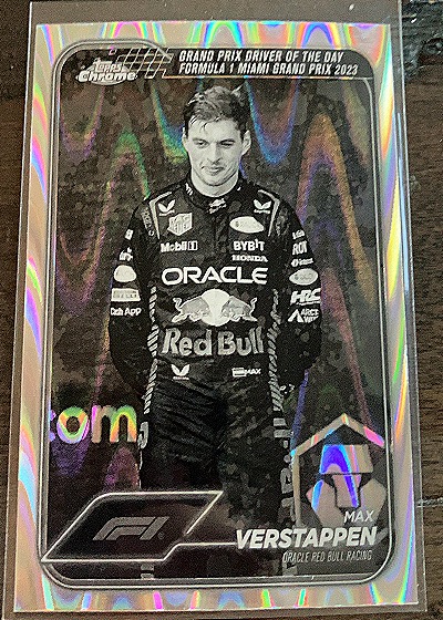 2024 Topps Chrome Formula 1 #163 Max Verstappen — front