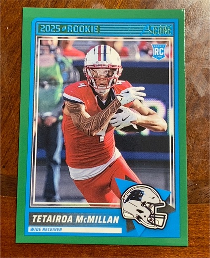 2025 Panini Score #17 Tetairoa McMillan — front
