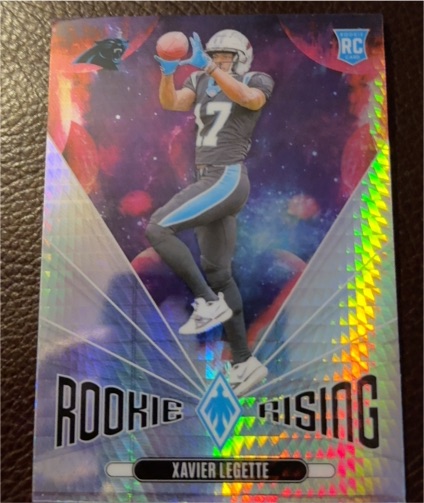 2024 Panini Phoenix Rookie Rising #RR-XLE Xavier Legette — front