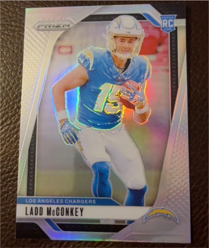 2024 Panini Prizm #365 Ladd McConkey — front
